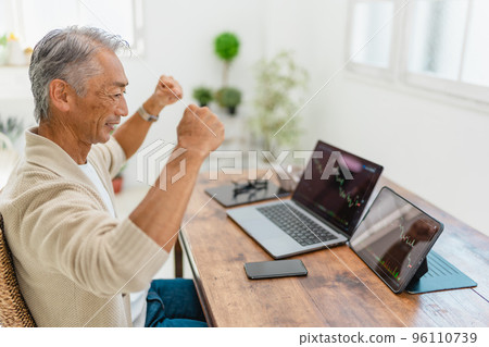 Asset management investment happy 96110739