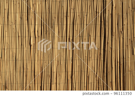 Bamboo background. Wooden texture bamboo plant on the decorative wall Bamboo background. Wooden texture bamboo plant on the decorative wall 96111350