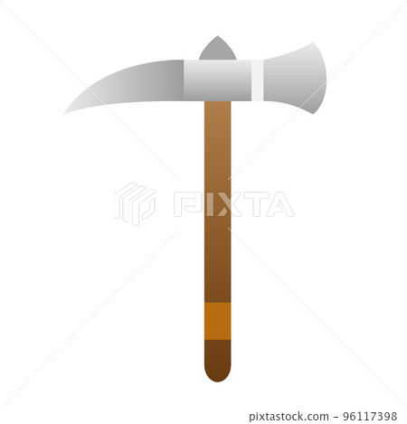 Isolated axe weapon medieval icon Vector 96117398