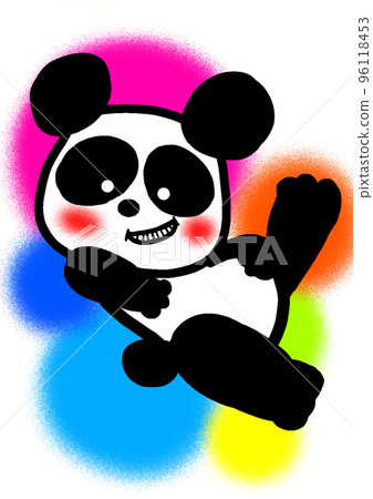 pop mischievous face panda pop mischievous face panda 96118453