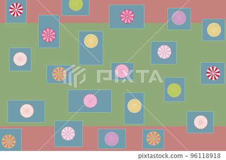 日本糖果圖案插圖 96118918