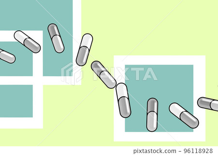 Pharmaceutical pop illustration Pharmaceutical pop illustration 96118928