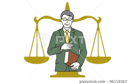 veteran asian male lawyer 96119367