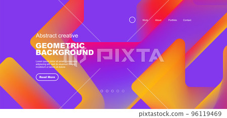 Fluid gradient triangles landing page background. Vector illustration for wallpaper, banner, background, leaflet, catalog, cover, flyer Fluid gradient triangles landing page background. Vector illustration for wallpaper, banner, background, leaflet, catalog, cover, flyer 96119469