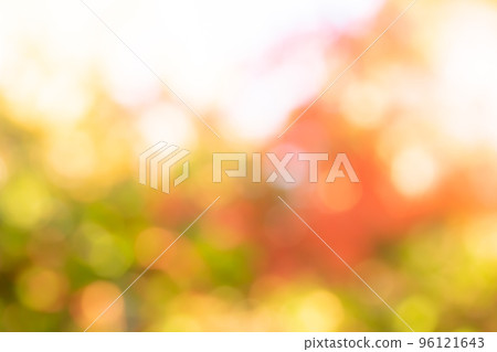 背景材料/秋葉漸變球散景、圓形散景、散景表達 96121643