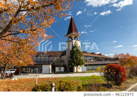 Azumino Swiss Village in autumn Nagano Prefecture Azumino Swiss Village in autumn Nagano Prefecture 96122975