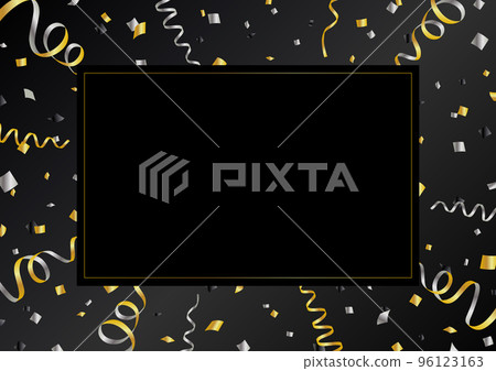 Black Friday banner frame A size black gold and silver 96123163