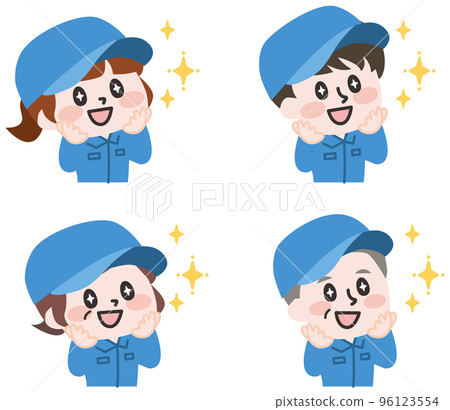 醒目工作服員工套裝 96123554