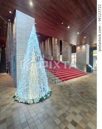 Unmanned stairs in Osaka Festival Hall at Christmas Unmanned stairs in Osaka Festival Hall at Christmas 96123722