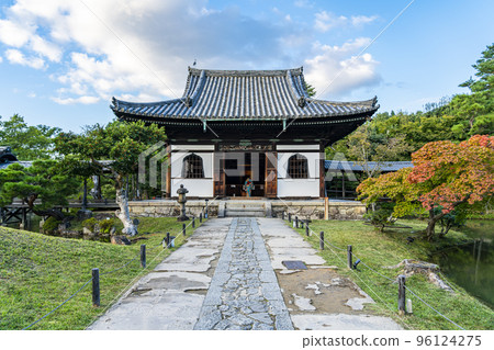 [京都府]被大自然包圍的高台寺開山堂 96124275