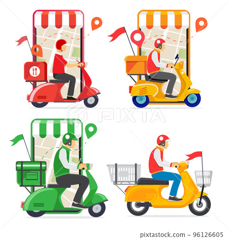 Delivery service, Courier Delivery man Delivery service, Courier Delivery man 96126605