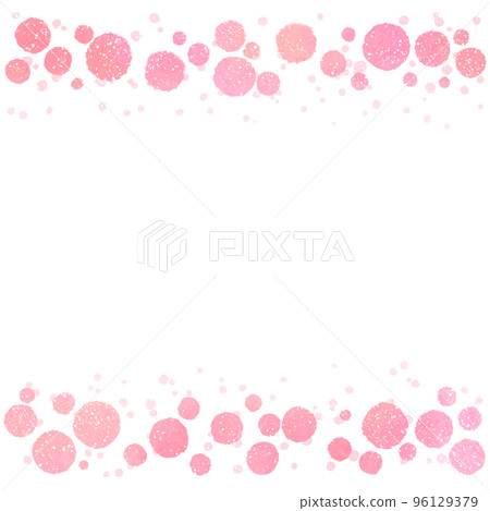 Pink polka dot frame material Pink polka dot frame material 96129379