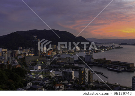 福岡縣北九州市門司港門司夜景 96129743