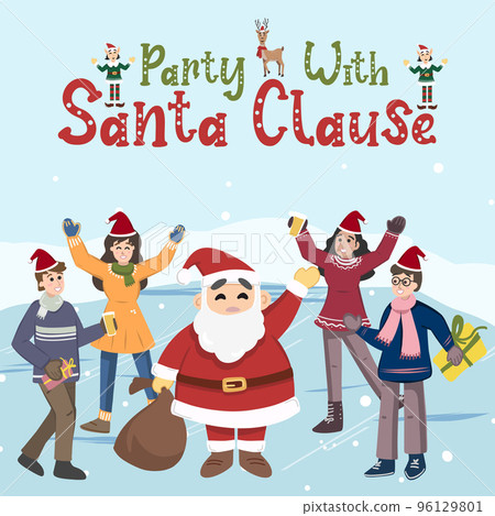 Party with Santa Clause Party with Santa Clause 96129801