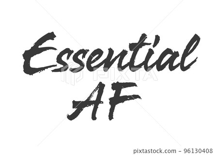 essential af vector lettering 96130408