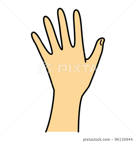 hand back of hand - Stock Illustration [96130944] - PIXTA