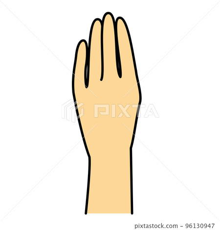 hand back of hand - Stock Illustration [96130947] - PIXTA