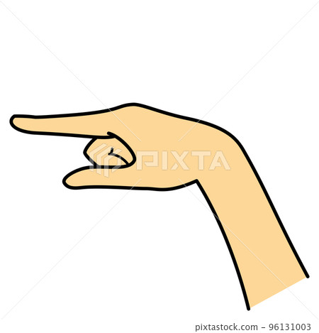 hand pointing pushing 96131003