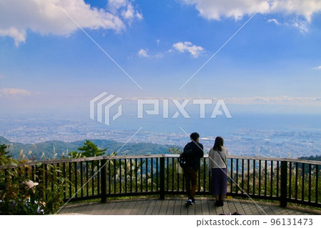 View from Mount Rokko (Kobe City, Hyogo Prefecture) View from Mount Rokko (Kobe City, Hyogo Prefecture) 96131473