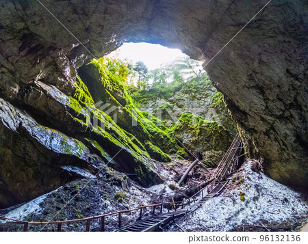 Scarisoara ice cave Scarisoara ice cave 96132136