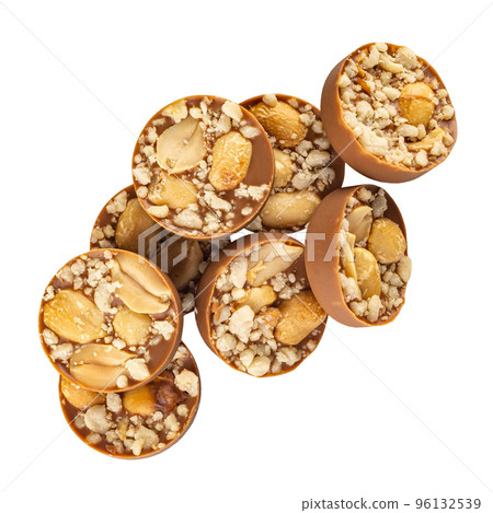 Milk chocolate praline with hazelnut Milk chocolate praline with hazelnut 96132539