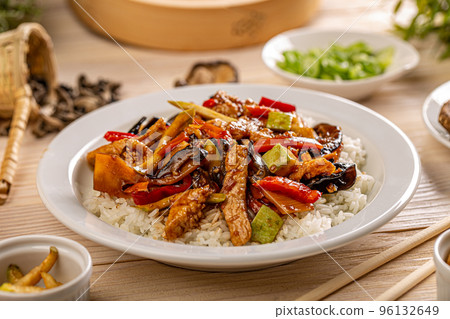Asian food menu Asian food menu 96132649