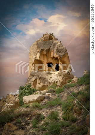 ruin in the ancient city of Zelve. 96133049