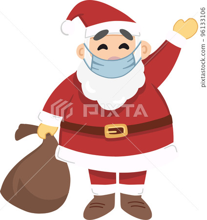 Santa Clause Wearing Mask Santa Clause Wearing Mask 96133106
