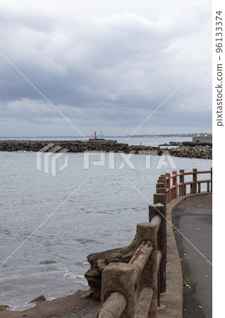 Hatsuzaki Coast and Aise Port, Hitachi City, Ibaraki Prefecture Hatsuzaki Coast and Aise Port, Hitachi City, Ibaraki Prefecture 96133374