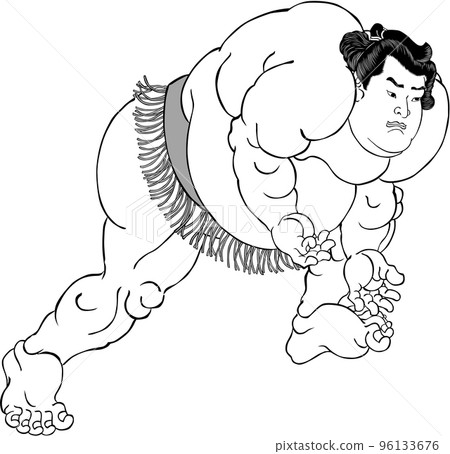 Ukiyo-e Sumo wrestler Part 52 Ukiyo-e Sumo wrestler Part 52 96133676