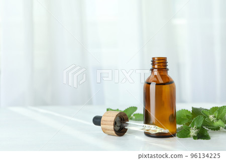 Concept of aromatherapy with mint, space for text 96134225
