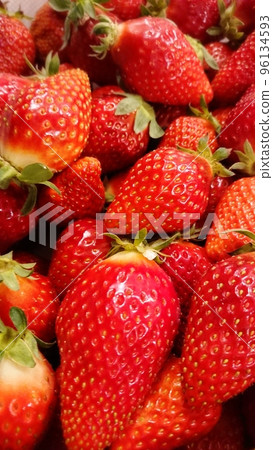 很多新鮮採摘的草莓!大眼莓 很多新鮮採摘的草莓!大眼莓 96134593