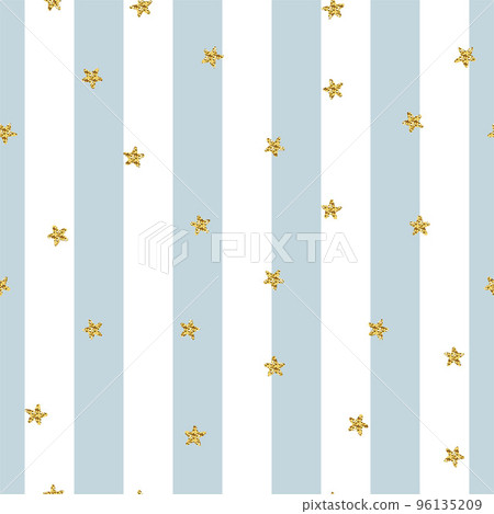 Star seamless glitter striped pattern 96135209