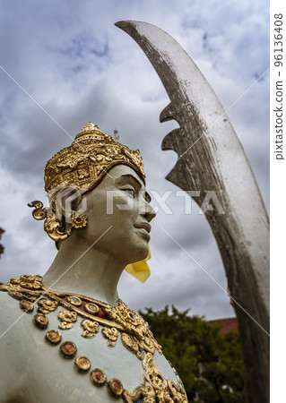 Wat Jed Yod, built in 1497, is a large active temple where monks live and study, and is seldom Wat Jed Yod, built in 1497, is a large active temple where monks live and study, and is seldom 96136408