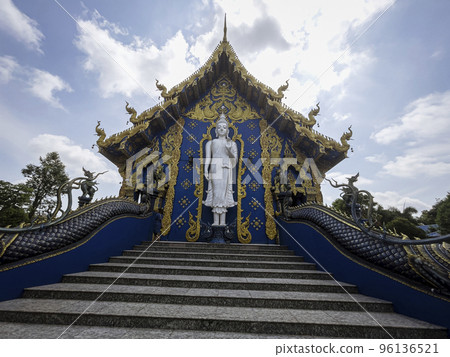 Wat Rong Suea Ten, better known as The Blue Temple, is located in Chiang Rai, a four-hour drive Wat Rong Suea Ten, better known as The Blue Temple, is located in Chiang Rai, a four-hour drive 96136521