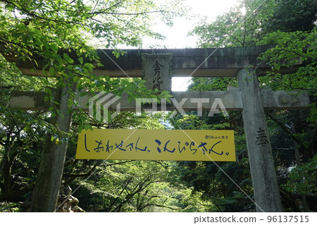 Konpiragu神社是位於山上的神社。 Konpiragu神社是位於山上的神社。 96137515