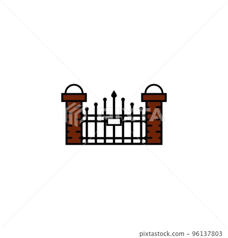 fence icon 96137803