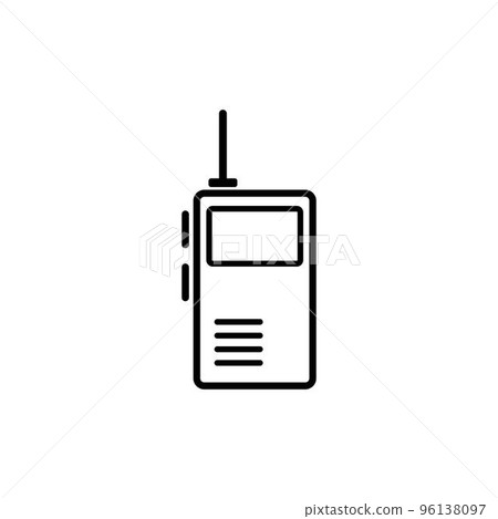 walkie talkie icon 96138097
