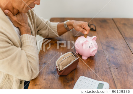 Savings savings piggy bank pig piggy bank person male 96139386