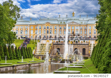 Grand Cascade, Peterhof, Russia Grand Cascade, Peterhof, Russia 96140327