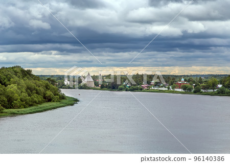 Volkhov river, Russia 96140386