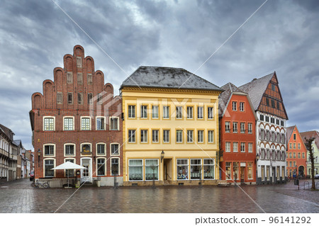 Historical market square, Warendorf, Germany 96141292