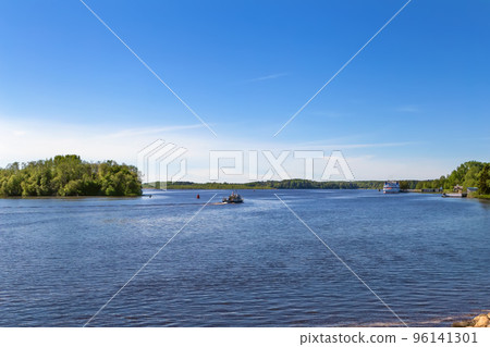 Sheksna reservoir, Russia Sheksna reservoir, Russia 96141301