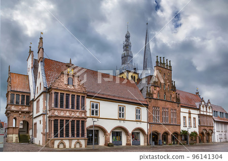 Market Square of Lemgo, Germany 96141304