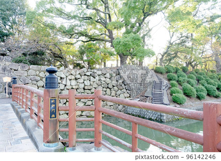 Sunpu Castle Park Kitamimon Bridge Sunpu Castle Park Kitamimon Bridge 96142246