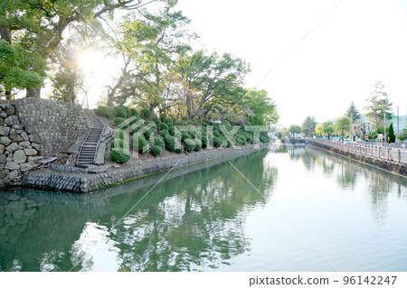 Sunpu Castle Park West side of Kitamimon Bridge 96142247