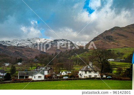 A small village in the Lake District area. A small village in the Lake District area. 96142801