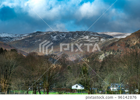 A small village in the Lake District area. A small village in the Lake District area. 96142876