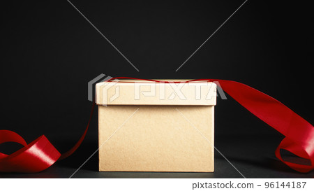 Black Friday box with red tape Black Friday box with red tape 96144187