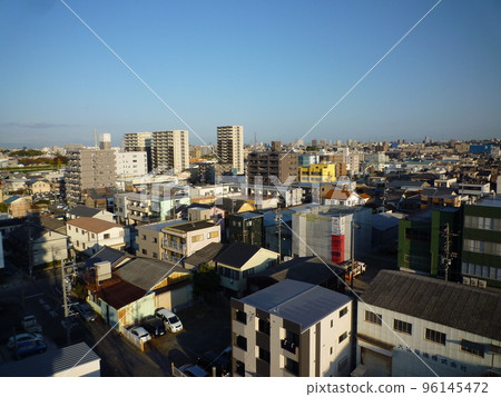 View from hill in Tenpaku Ward, Nagoya City 96145472